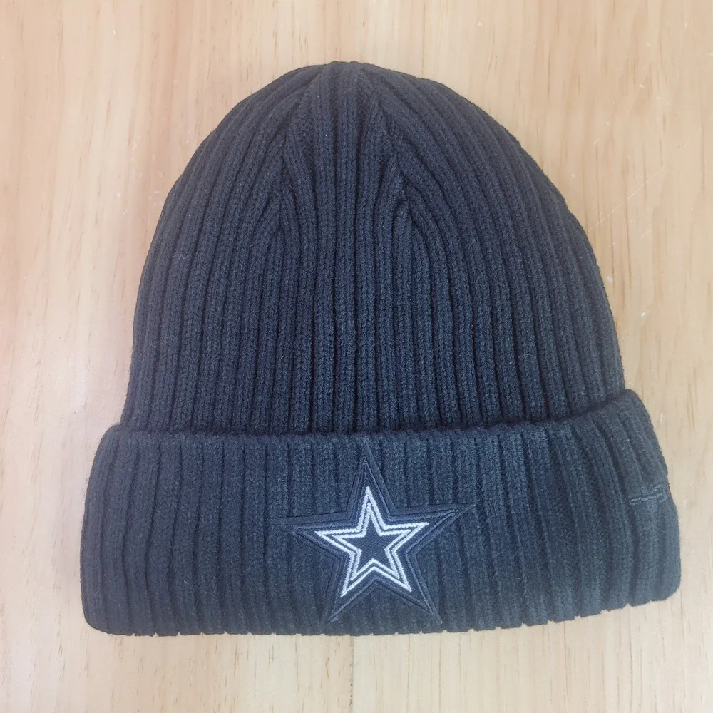 NFL Pro Standard Dallas Cowboys Paint The‎ City Beanie Black Unisex Ribbed NWT